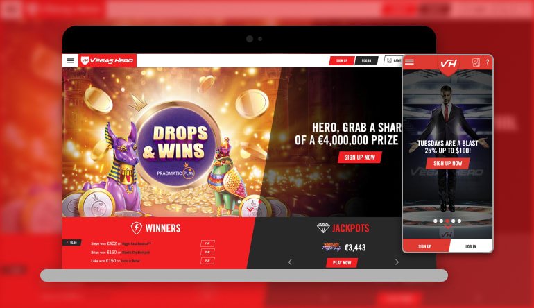 Vegashero casino, vegas hero casino login